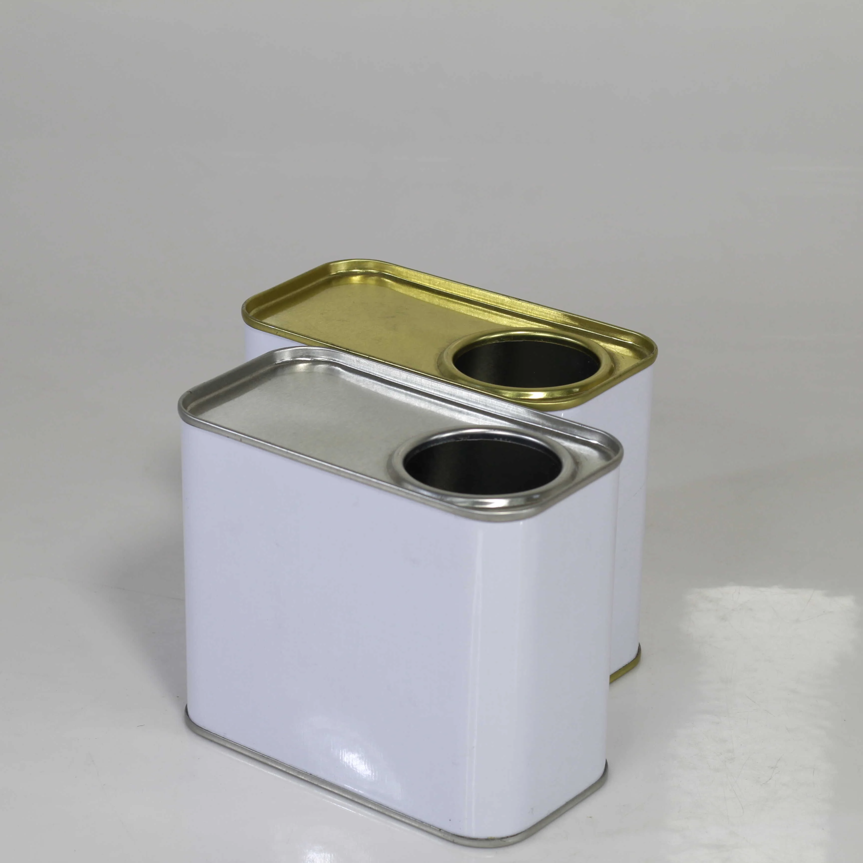 
Gold tin tin box packaging 150oz or more tin container with lid various kinds 