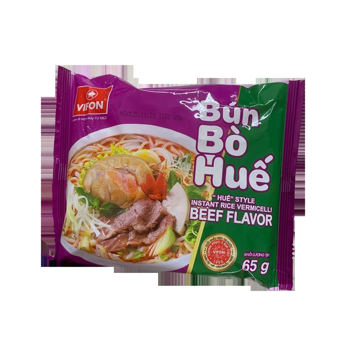 Vietnam Instant Noodles Cheap Price  Vifon Hue Style instant rice vermicelli healthy variety tastes Beef flavor  65g (10000008317271)