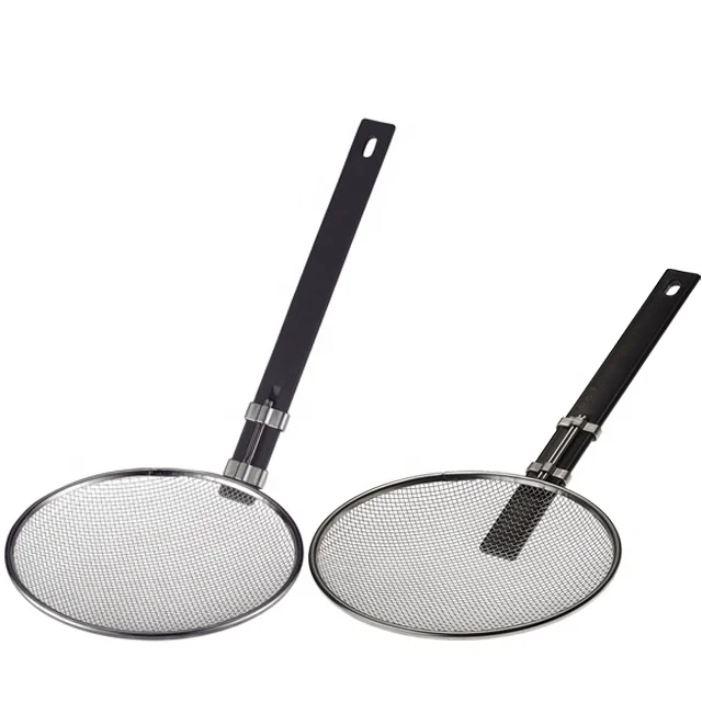 Shinetsu-Works Soba Mesh strainer, Nylon handle, Soba age, Noodle scooping mesh