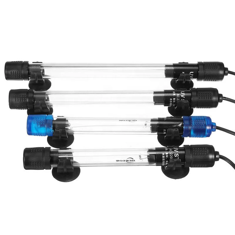 High quality Quartz T5 10W 15W 20W 30W 220V/110V waterproof IP67 UV-C Germicidal Lamp aquarium light For Fresh Water Sterilizer