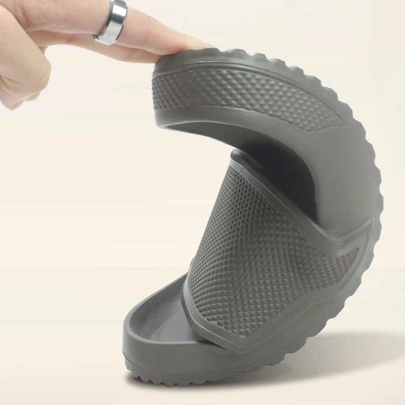 Grs Summer & Spring Beach Sandal With Open Toe Quick-drying Birkensotck Shape Slide Upper Soft Eva Rubber Arch Support Insole