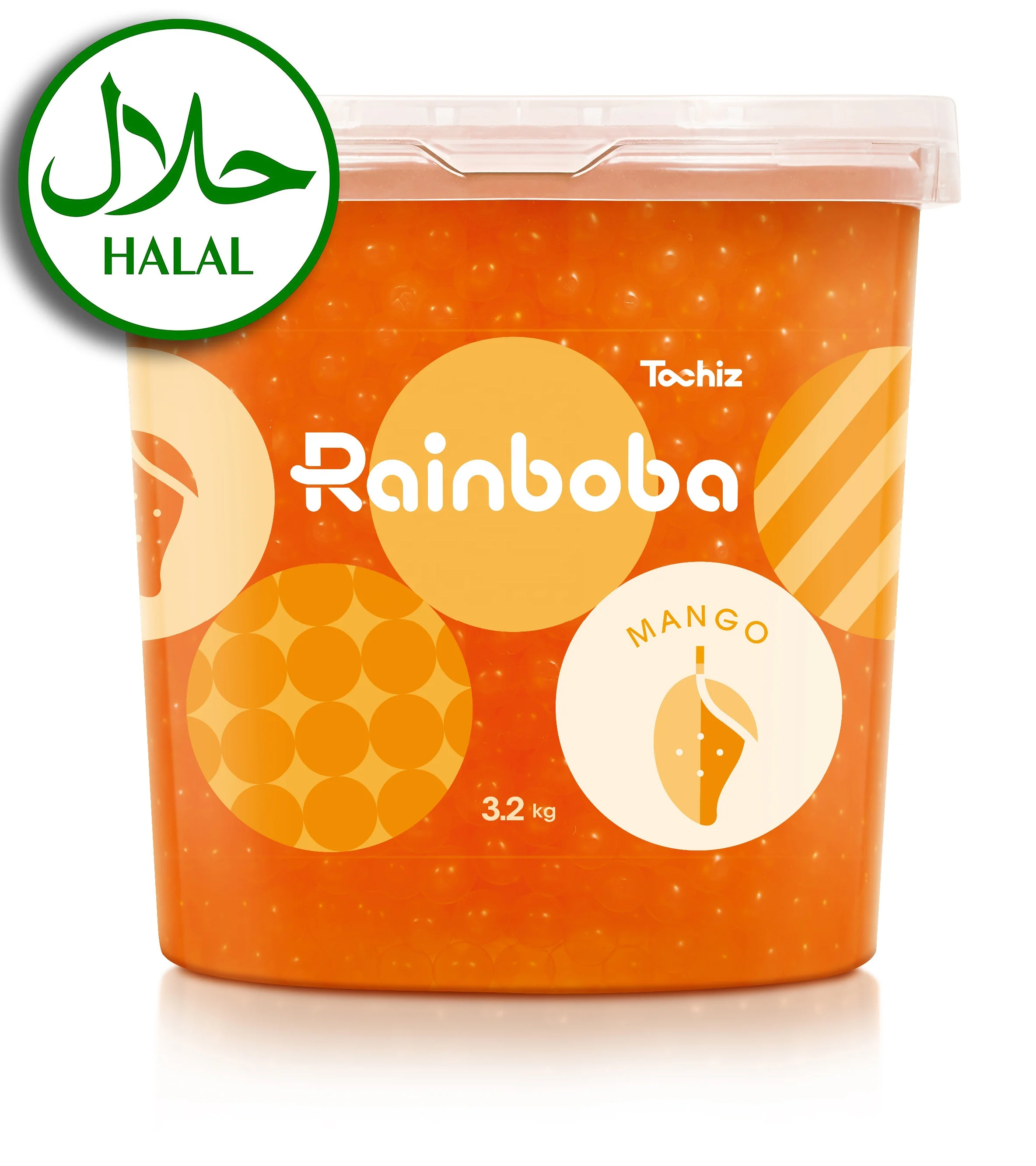 Халяльный вкус манго разрывной boba от премиального поставщика из Тайваня