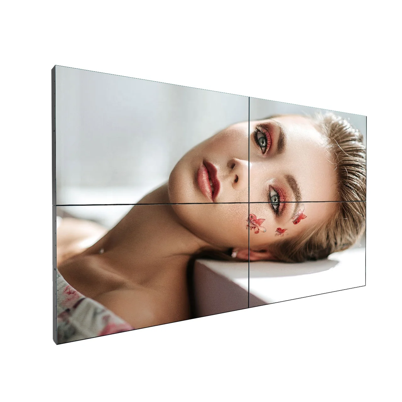 LOFIT China Manufacture Full HD 55 inch  LCD KTV TV background stage LCD video wall with a bezel 3.5mm