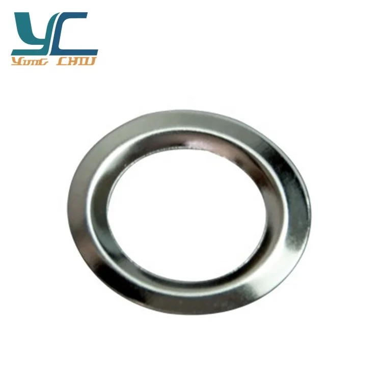 Круглые латунные петли для одежды 10