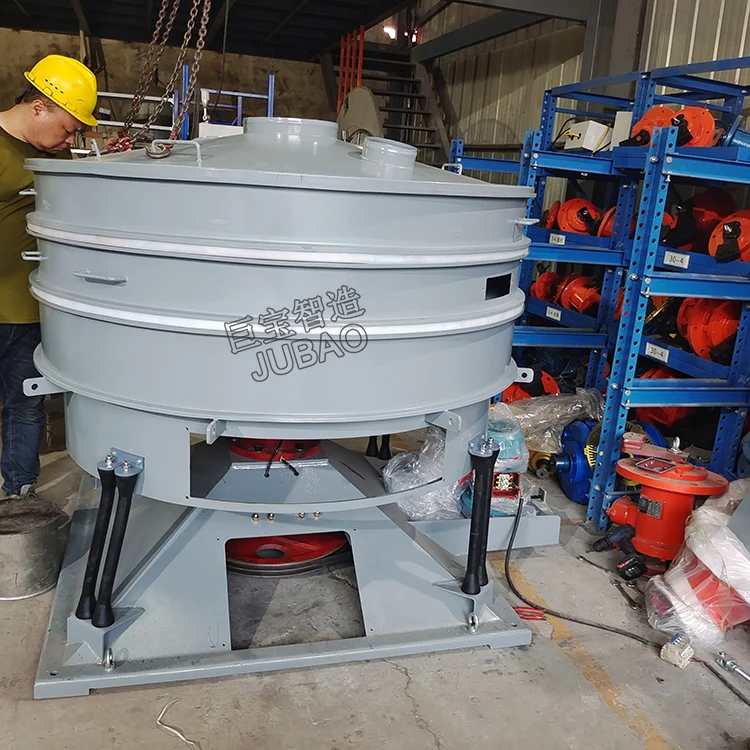 Precision And Mass Production Stainless Steel 304 / 316L Tumbler Screening Machines For Sieving Powder