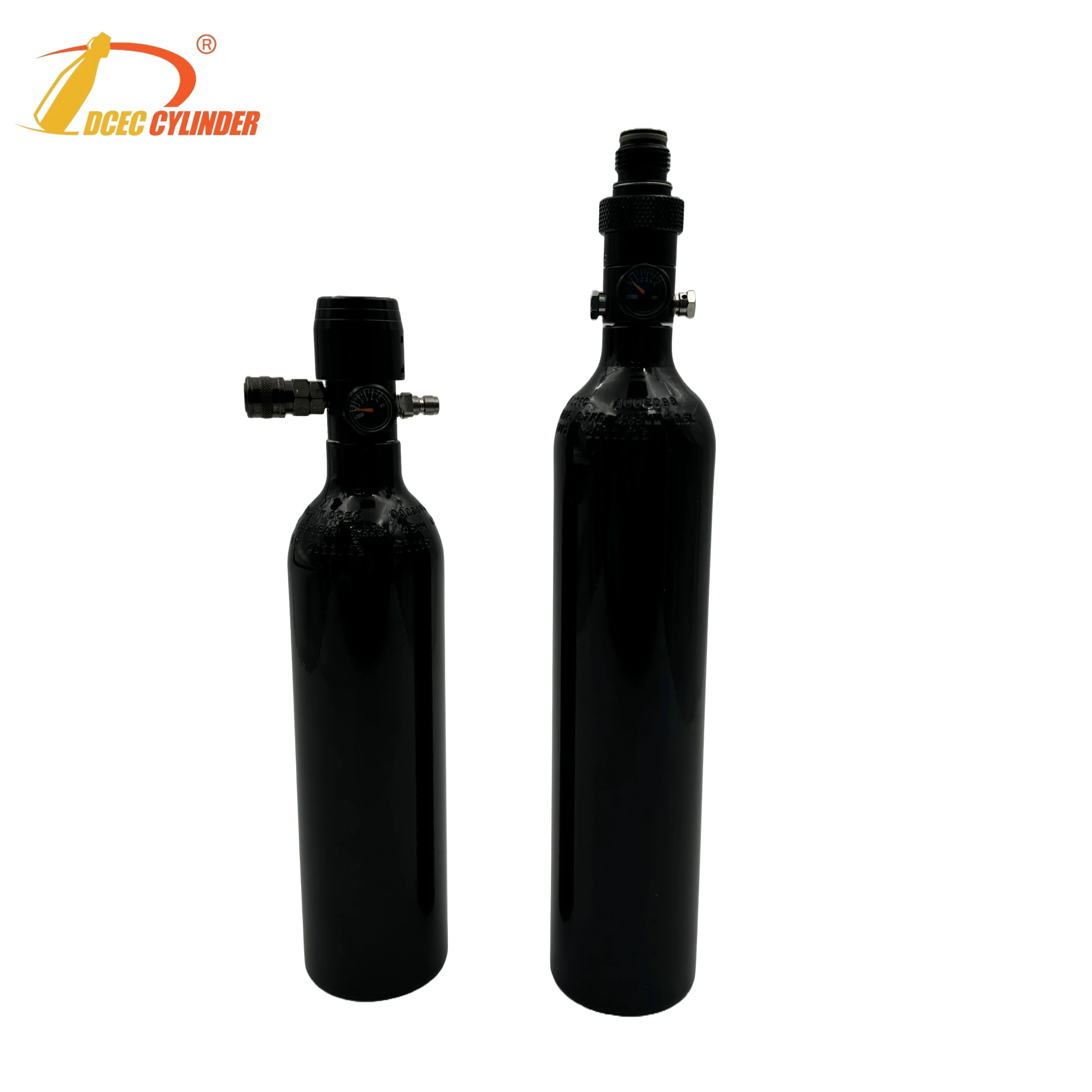 Durable Compressed TPED certificate 26ci Air Tank for Paintball and Airsoft HPA Tank with 4 position regulator