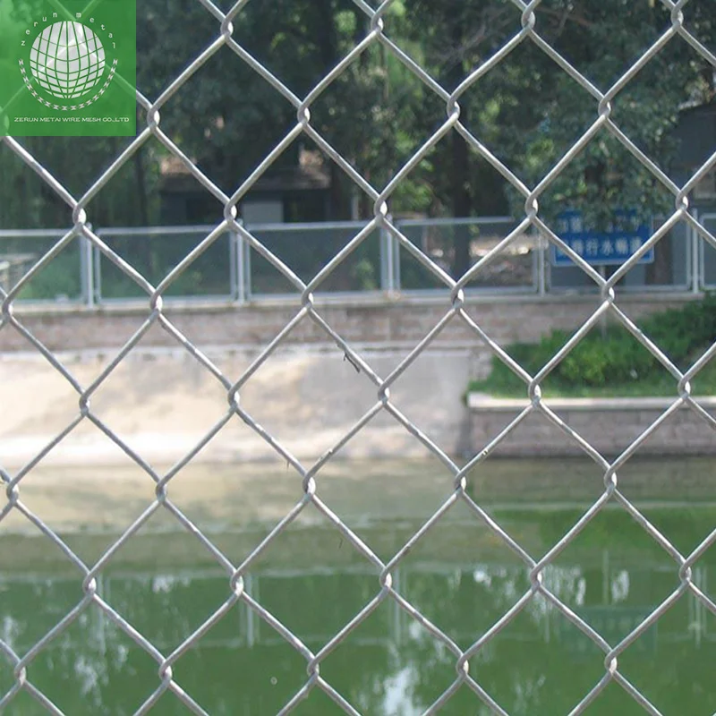 K Hot Dip galvan black iron mesh pakistan pvc coated 6ft Used Chain Link wire Fence pvc construction fence