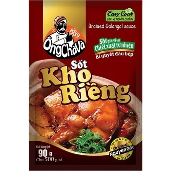 Braised Galangal Sauce 90g Ong Cha Va Gold High Quality Product Vietnam Export