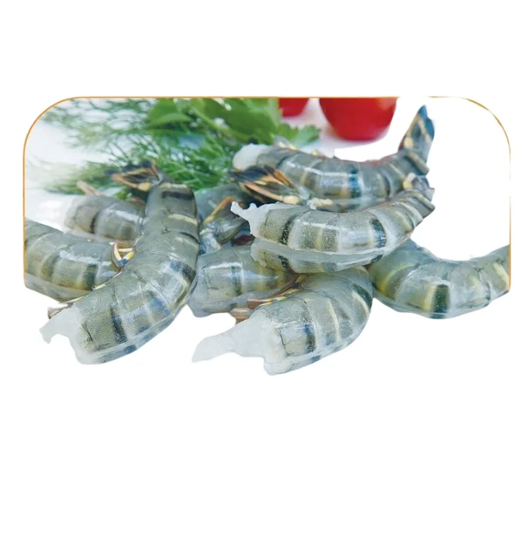 Натуральные черные целые Черные Тигровые креветки для продажи/самый продаваемый японский рынок/чистые и безопасные тигровые без головы