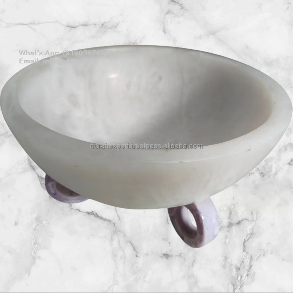 Customizable Modern Design Resin Acrylic Fruit Salad Bowl Sustainable Feature for Hotel Meals Home & Living Room Business Gifts