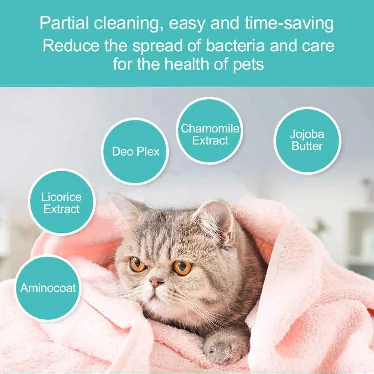 new hot innovative high quality product deodorizing dry pet shampoo for dogs&cats  Waterless Shampoo