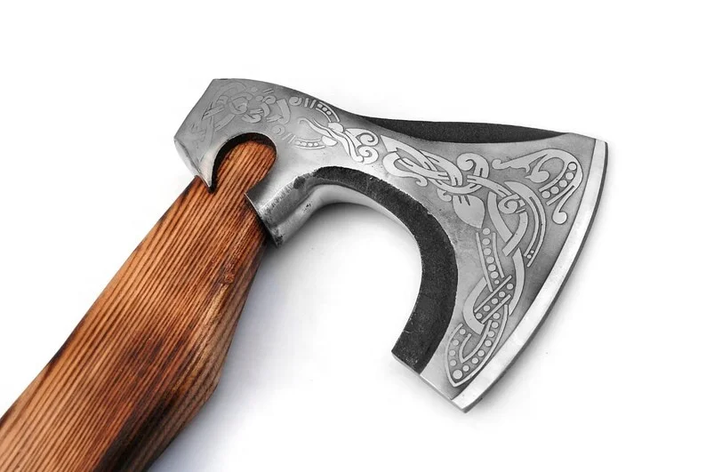 Wholesale Quality Handmade High Carbon Steel Axe Head Viking Axe Hatchet Axes Hatchets Carbon Steel