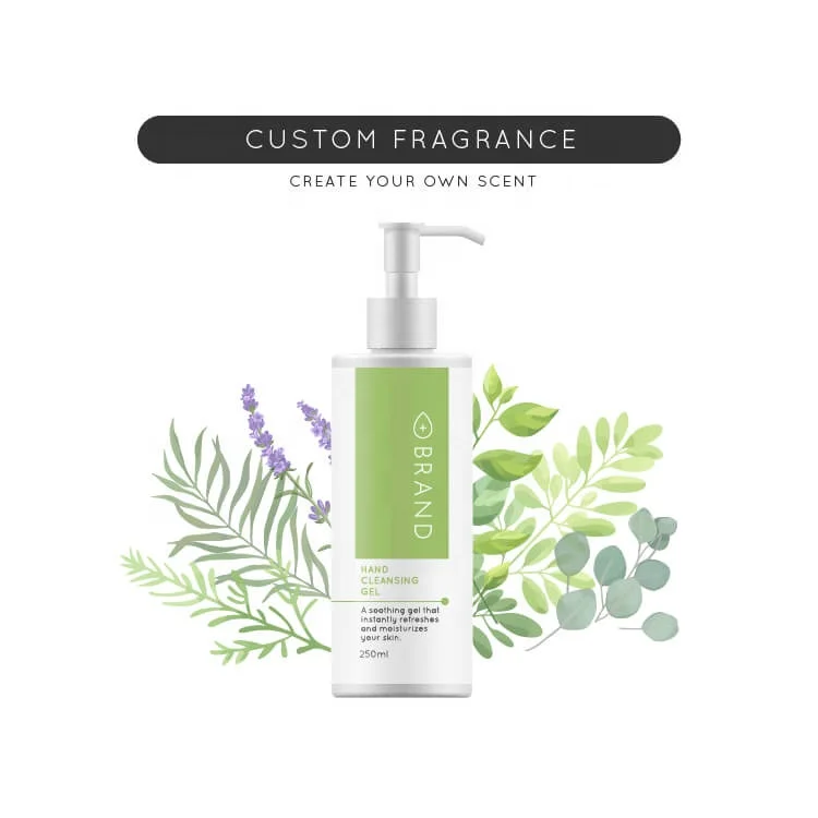 Custom Logo Nourishing Liquid Hand Soap Deep Moisture Cleanser 250ml Gel Hand Wash Without Parabens