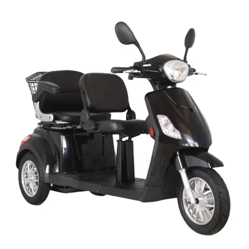 500W/800W Cheap Adult 3 Wheel Electric  Scooter Trike, Electric Pedal Tricycle With Two Seat (TC-021)