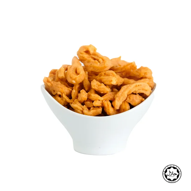 Halal Premium Muruku Custom Brand Wholesale OEM Healthy Prawn Shrimp Snack Crispy Cracker Fried Snacks, Poultry & Seafood