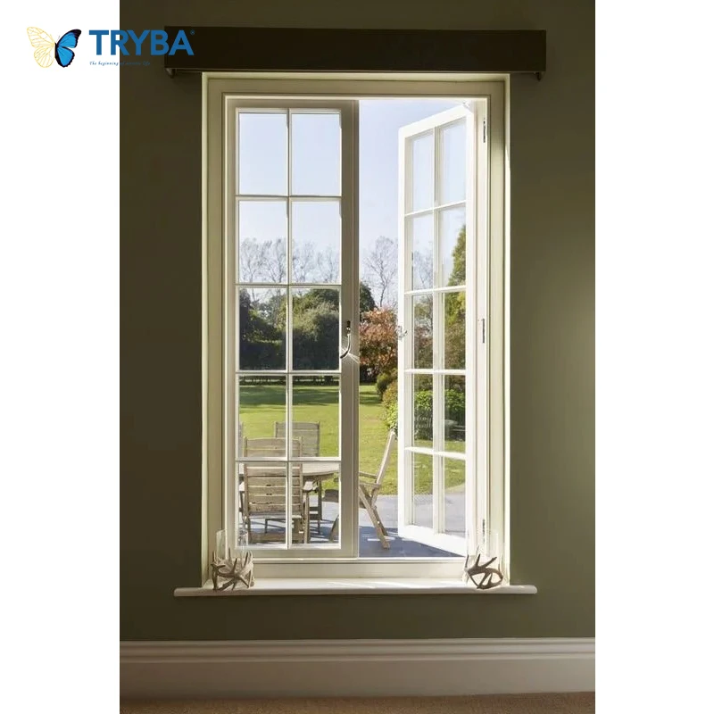 Australia and US Standards Crank Out casement thermal break aluminum triple glazed  Window