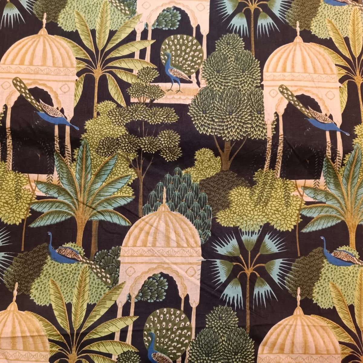 Hand block printed cotton fabric dress material fabric at factory rate Indian supplier wholesale price