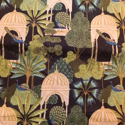 Hand block printed cotton fabric dress material fabric at factory rate Indian supplier wholesale price