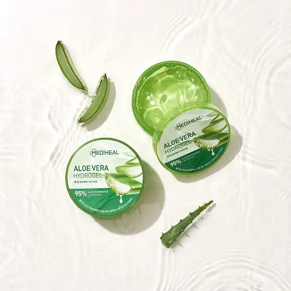 Mediheal Aloe Vera Hydrogel 300ml Korean Skin Care Private Label Custom Logo Hydration Face Mask