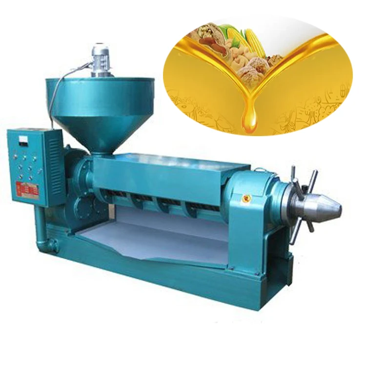 Large Capacity soybeans Oil Pressers Cold Press Mustard Oil Machine  coconut mustard oil expeller