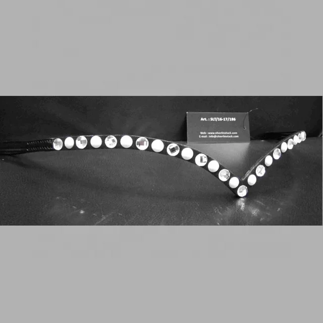 Leather Bridle Browbands made in india