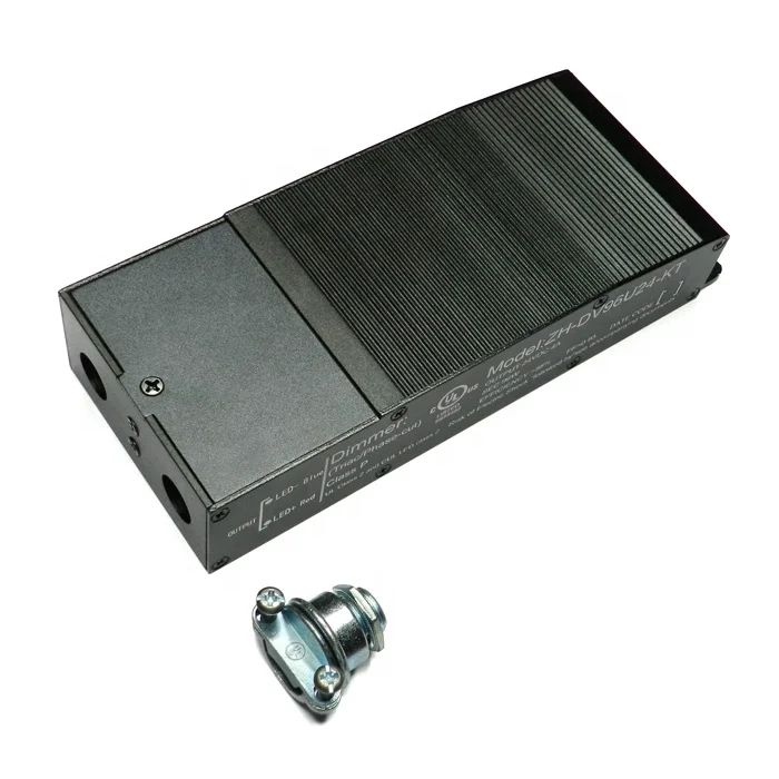 Светодиодный драйвер в металлическом корпусе 12 В 24 2 А 3 4 а 16 постоянного тока 20 Вт 30 40 60 80 96