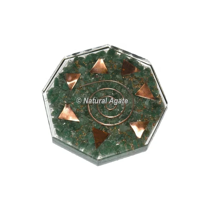 Top Selling Spiritual Lapis lazuli Orgone Coaster Crystal Crafts Natural Stones Reiki Orgonite Kitchen Table Tea Cup Coaster