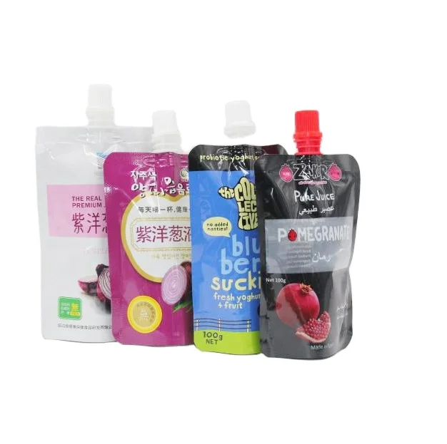 Haoyu Packaging Customized Drink Packing Pouches Bag Food Packaging Boiling High Temperature Retort Pouch for Food Beverage
