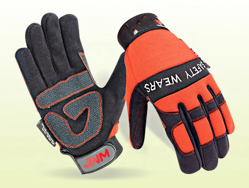 Goat Grain Leather Work Assembly Gloves Lightweight Industrial Safety Gloves for Driving and Welding Hand Protection