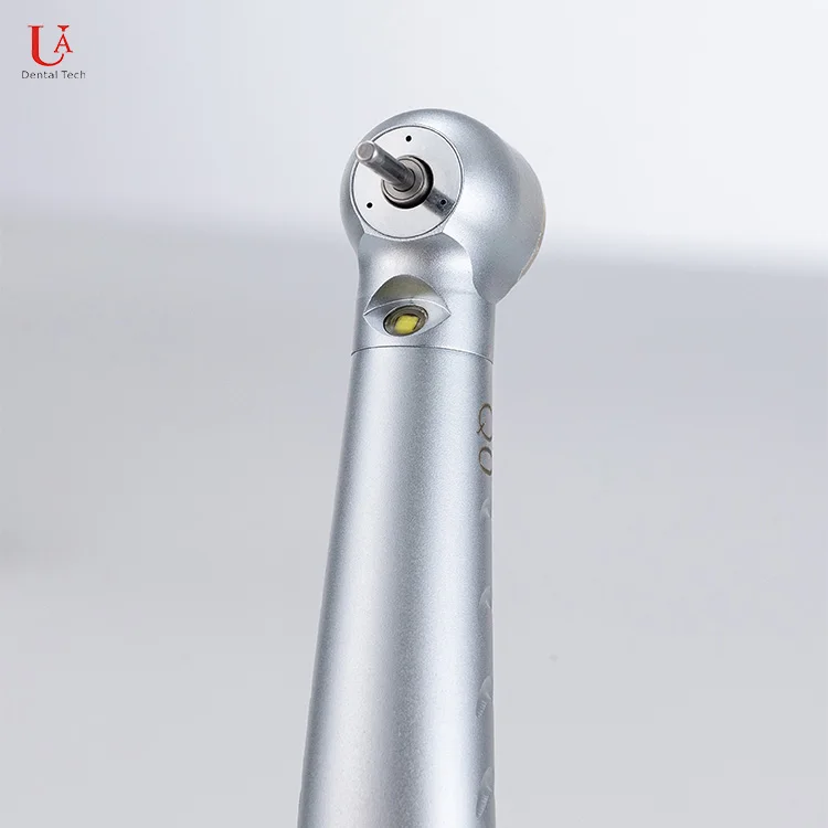 China Factory Triple Water Spray Ceramic Bearing Air High Speed  Dental Handpiece LED