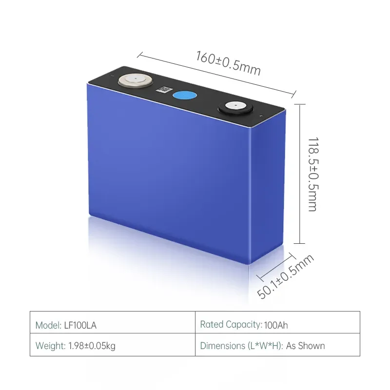 LF 100LA 3.2V 100Ah Lifepo4 Battery Lithium Ion Cell /Home Energy Storage System Battery