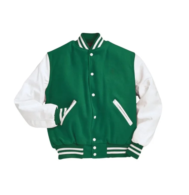 New Varasity College Letterman Jacket Customize logo Embroidery Body Sleeves High School Varasity Jacket