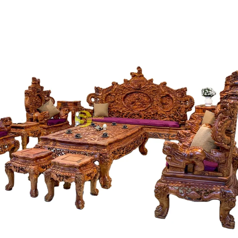 Living room combo Oriental Dragon shines in Vietnam