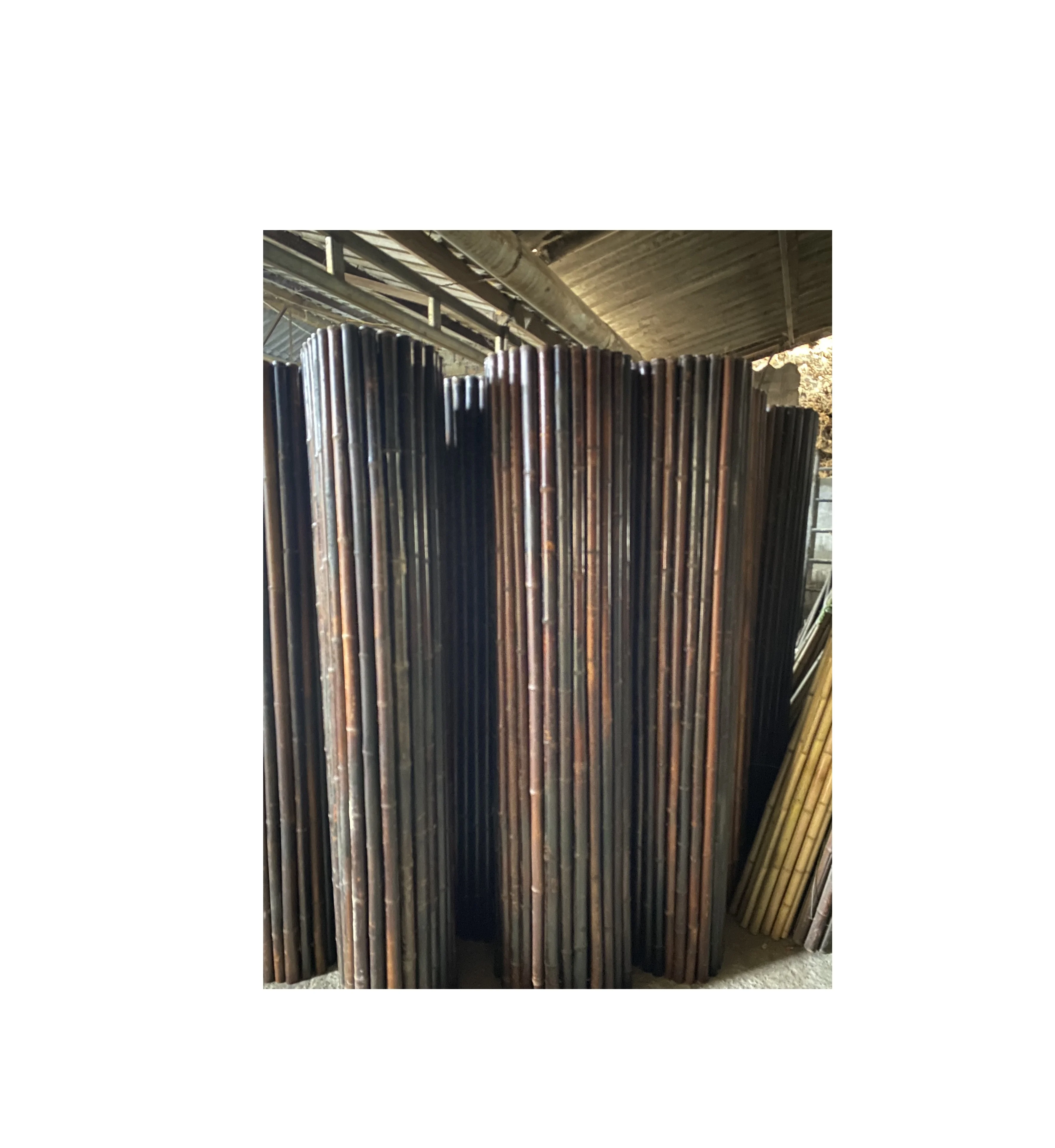 Black Bamboo towel ladder with 6 rungs  - Bamboo cloth ladder bathroom - Bamboo step ladder for bathroom furniture decoration