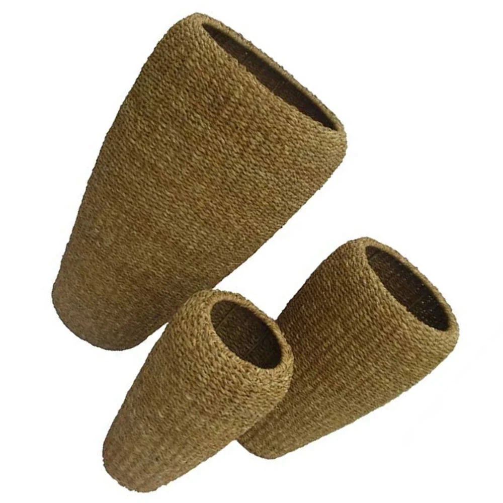 Best quality customized products of seagrass and Tin eco-friendly handmade Cheap Price Flower Top