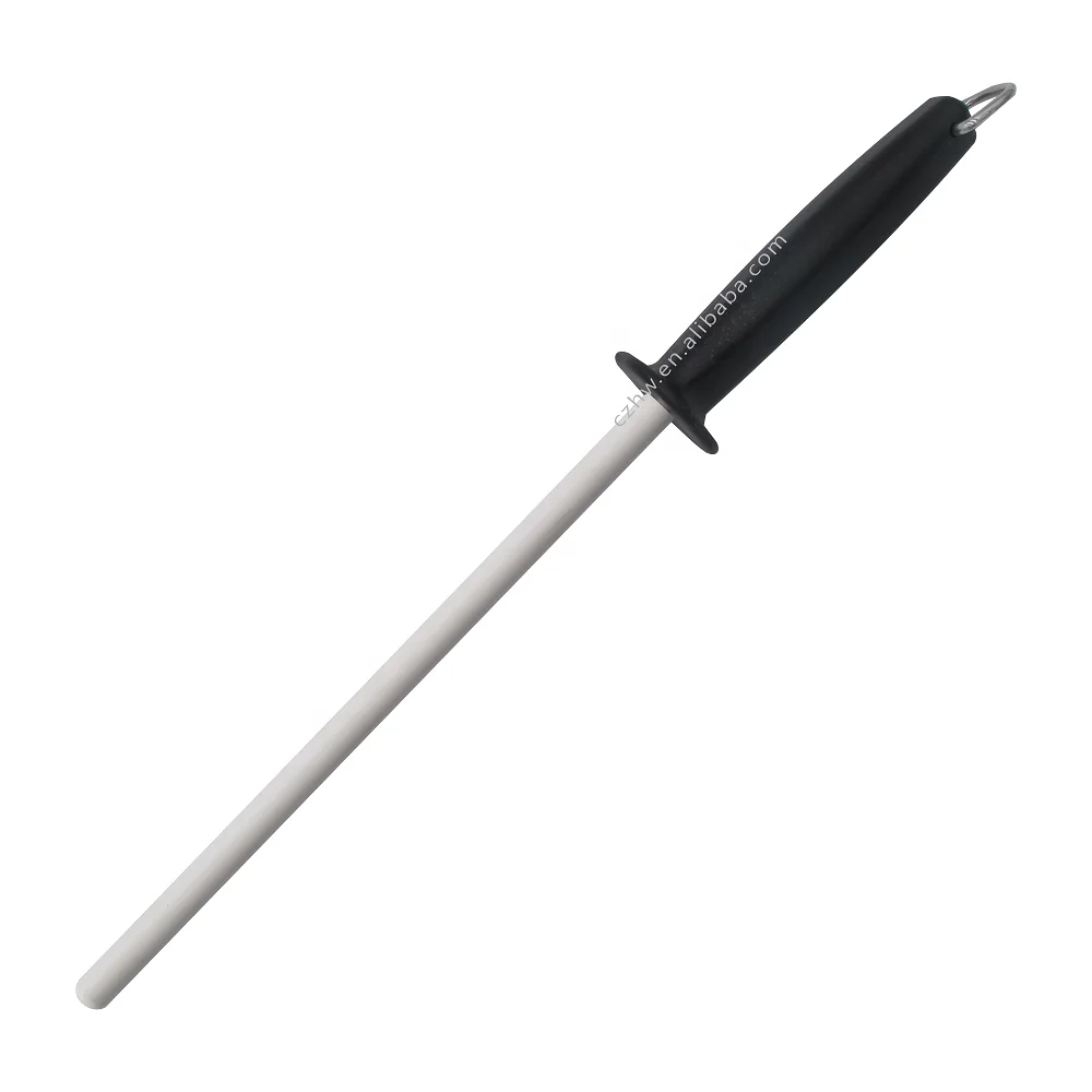 Professional chef use Handheld white ceramic knife sharpener