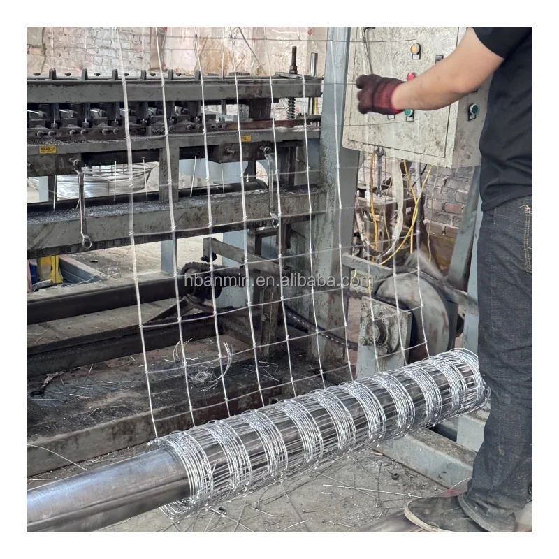 8ft height 50m length rural cattle sheep goat fixed knot deer fence