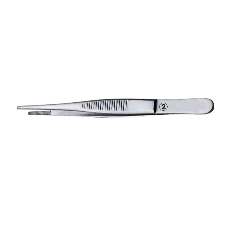Single use Dressing forceps 12.5cm Standard  - Single use instruments