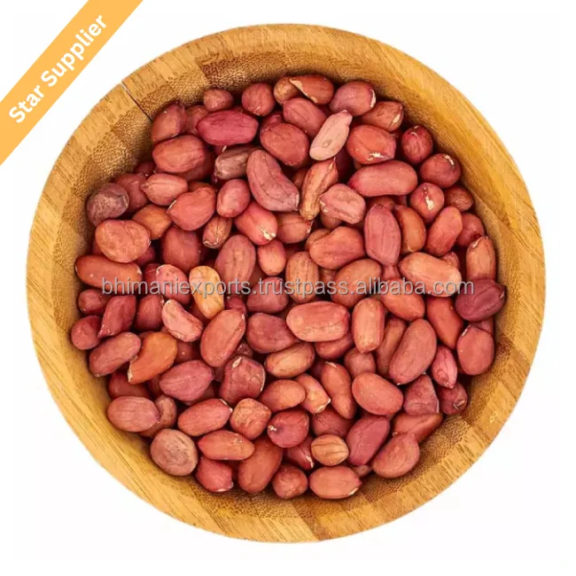 High Grade Wholesale Natural Bulk Fresh Non-GMO Raw Organic Raw Without Shell Groundnut Peanut Kernel From Indian Manufacturer