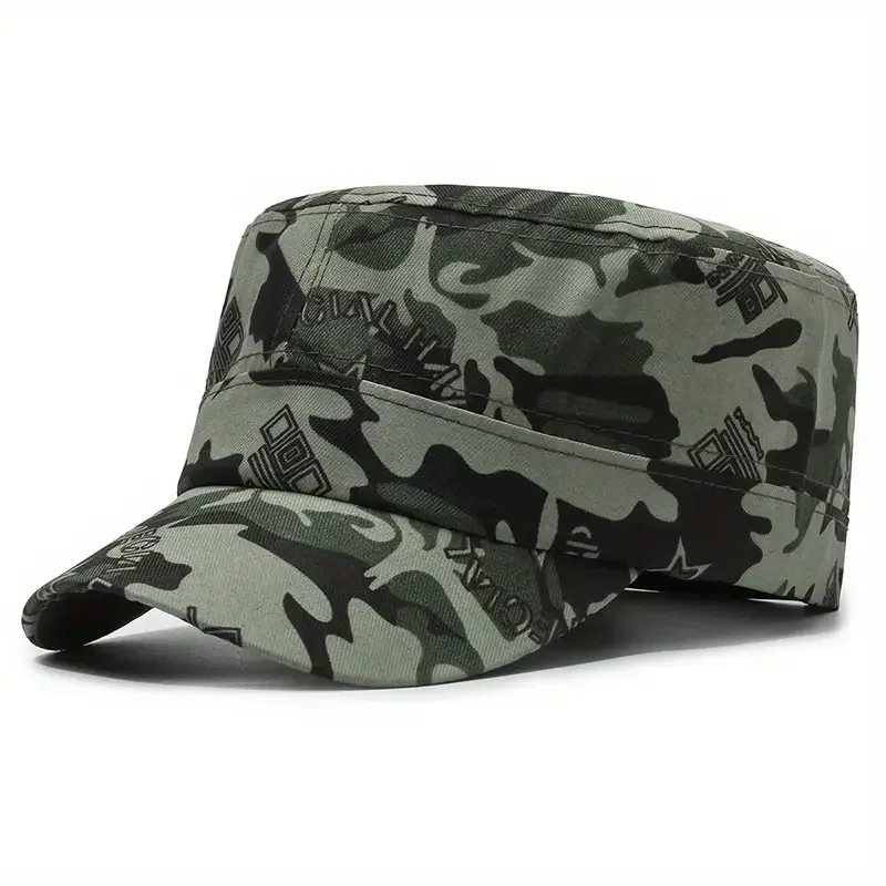 High Quality Original Panel Camouflage Cap Men Custom Logo Vietnam Camouflage Cap Fitted Hats Sports Baseball Cap Cycling Ski