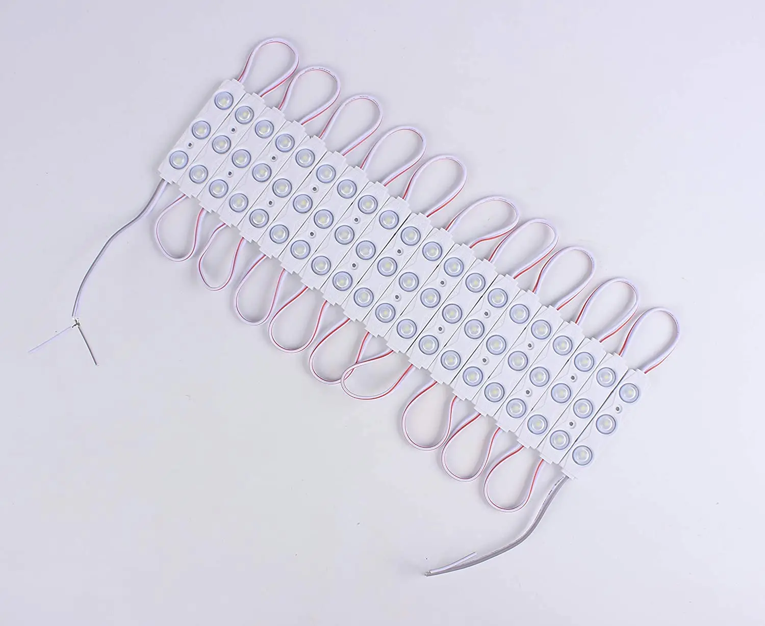 china 12v 3 light sign lens 1.5w modulo de led mini smd led modul injection 2835 led modules