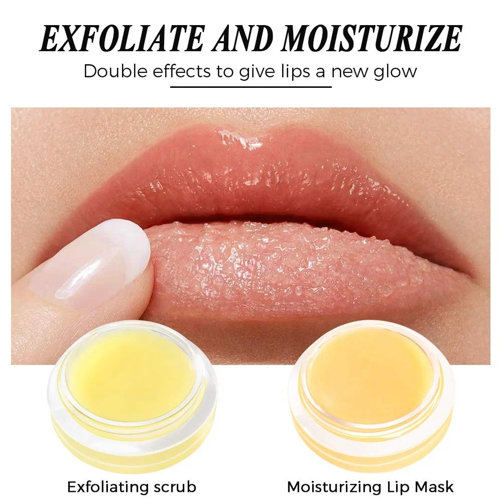 Bubble Whole Sale Lips Whitening Scrub Sug Kiss Bubblegum Combo Private Logo 50ml 10ml Lip Scrub