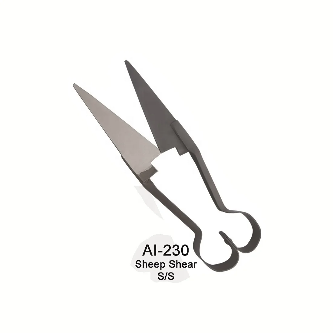 sheep grooming instrument, veterinary instruments for sheep and goat, high quality stainless steel sheep shear