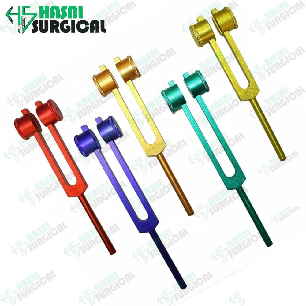 Medical Professional Tuning Fork Diagnostic Set 7 PCS By Hasni Surgical Customized Logo/ color Made In Pakistan