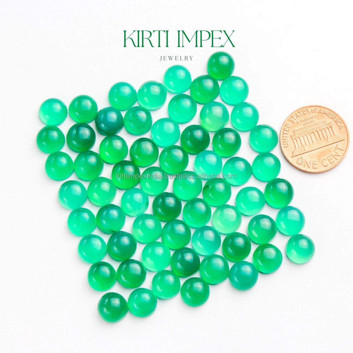 Зеленые Ониксовые натуральные кабошоны 8 мм полудрагоценные свободные недорогие Кабошоны с плоской задней стороной смешанное качество