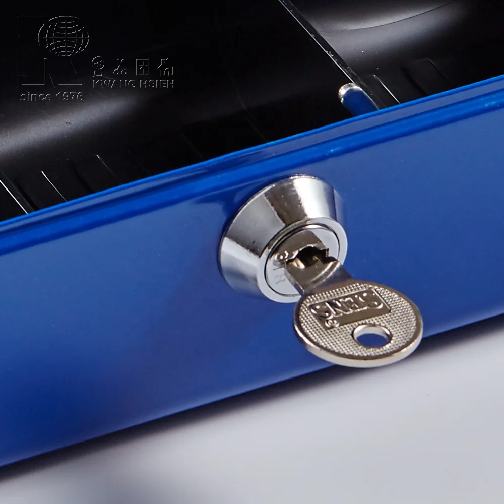 Kwang Hsieh Vintage Style Metal Coin Cash Money Safe Box