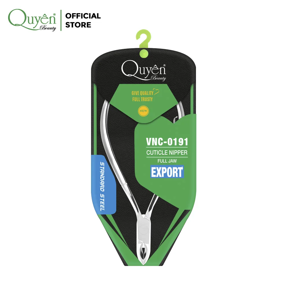 Vietnam Quyen Beauty VNC-0191 Professional Stainless Steel Cuticle Nipper Best Price OEM Service Foot Nail Nail Polisher