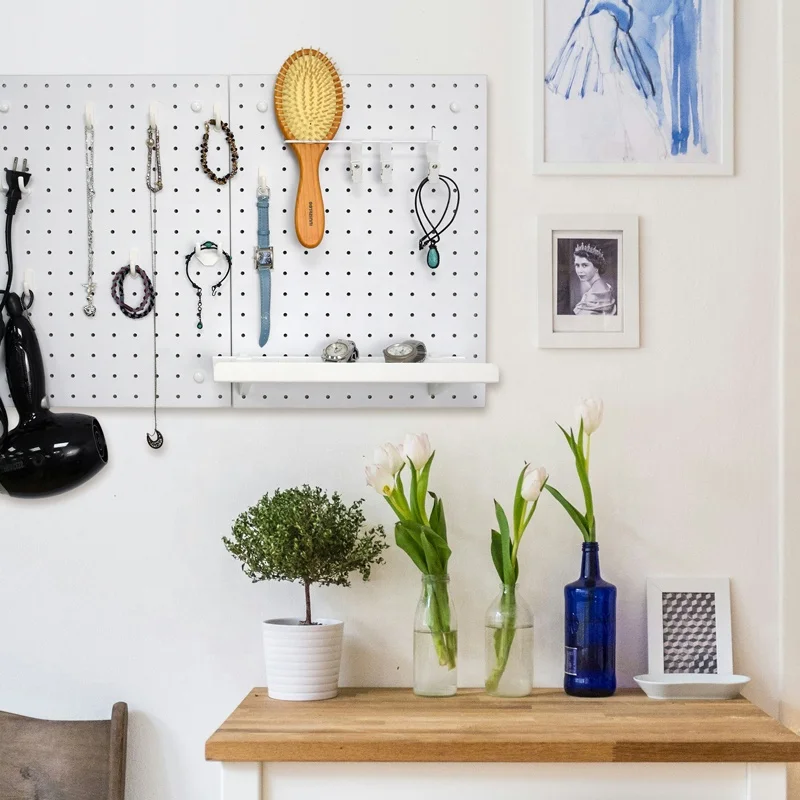 Комплект из MDF Pegboard на заказ OEM настенный для учебы спальни прихожей офиса