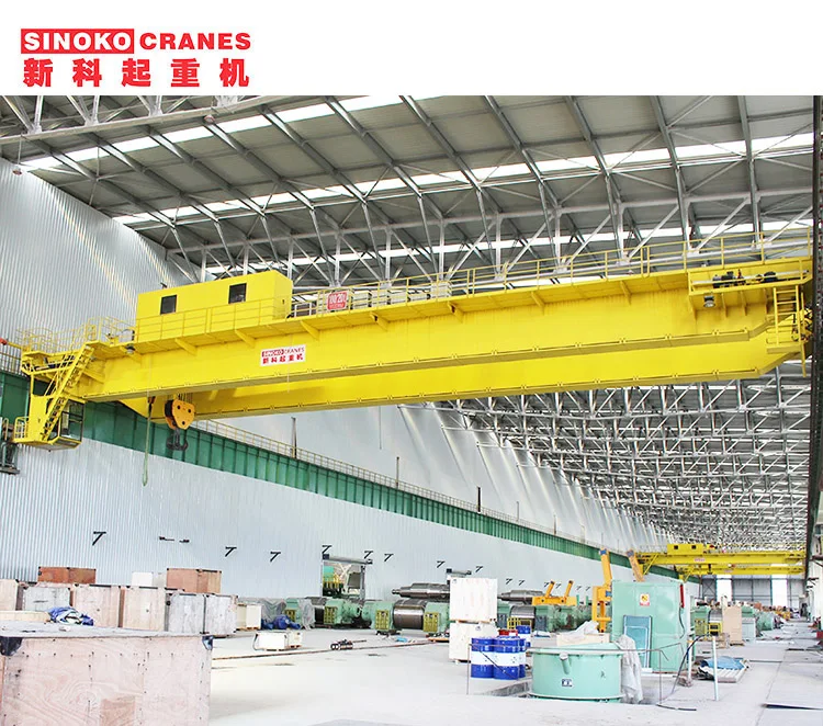 Heavy Duty Foundry  Ladle Lifting Double Girder Overhead Travelling Crane For Steel Mill
