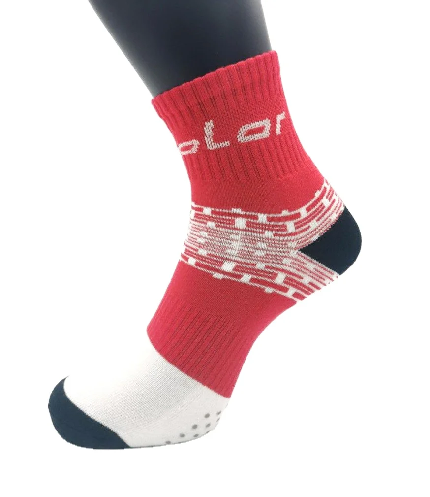 OEM custom sports organic design long soccer knitted sport socks